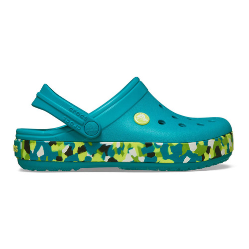 Crocs Toddler Crocband Glow Confetti Band Clog